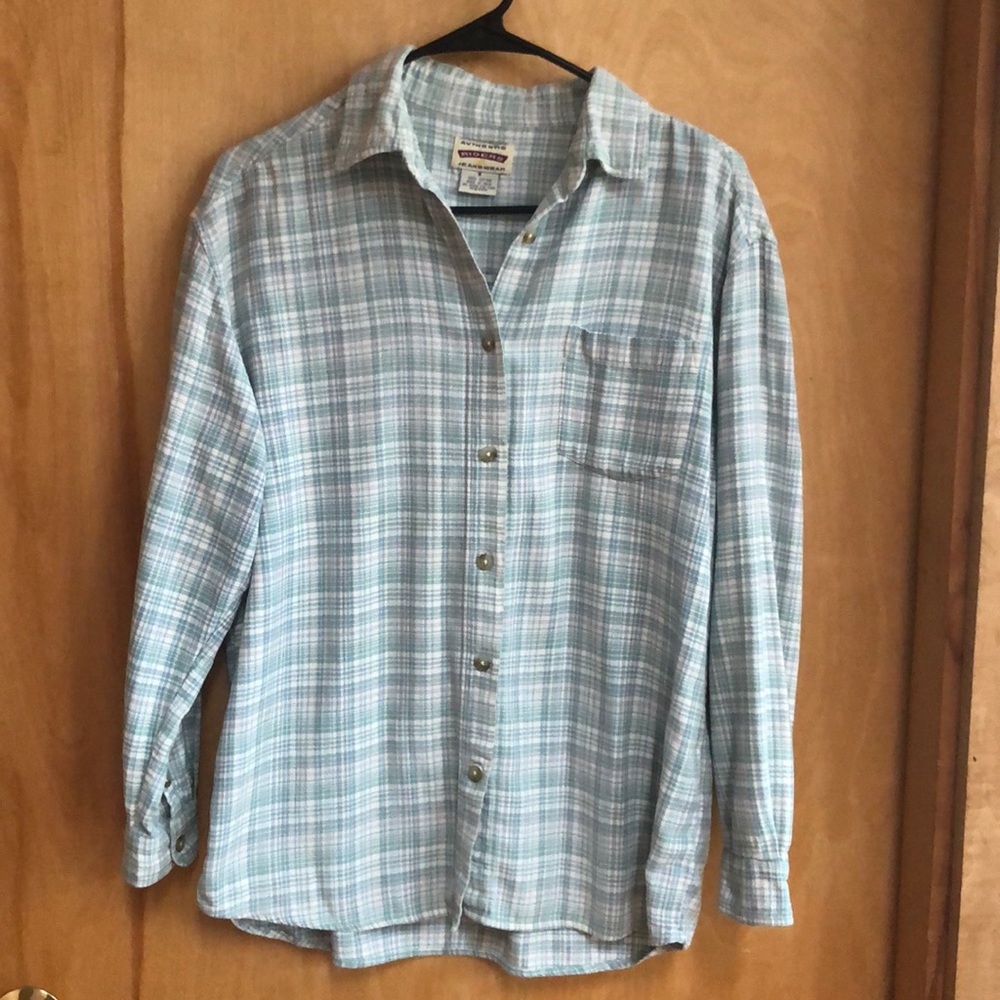 Vintage Riders Button Down Top